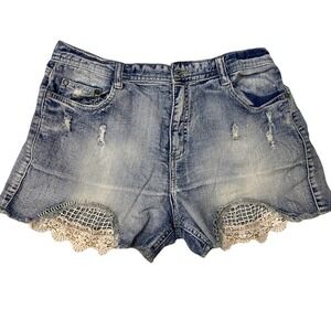 Rue21~High Waist~Denim Jean Short~Size 13/14